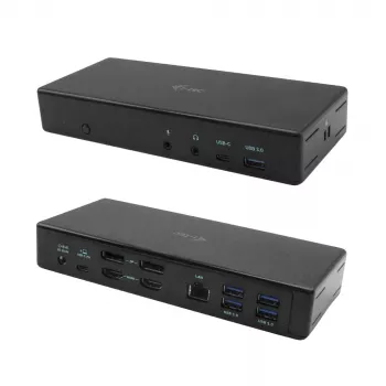 Docking stotelė i-tec USB-C Quattro Display su 85 W galios tiekimu