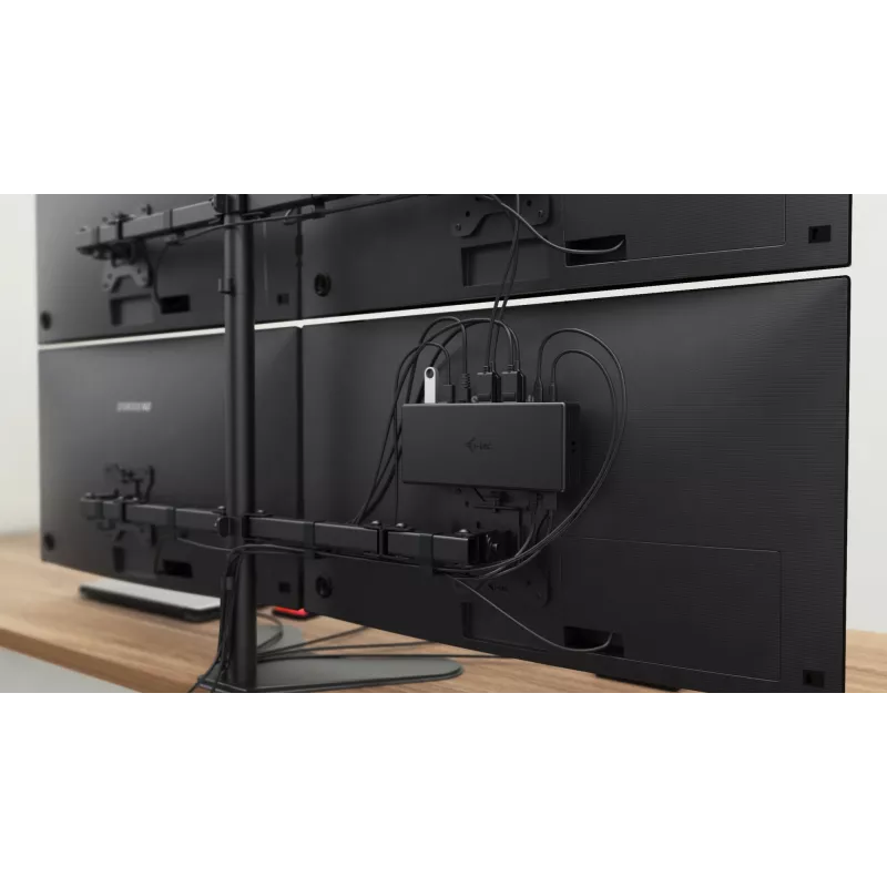 Docking stotelė i-tec USB-C Quattro Display su 85 W galios tiekimu