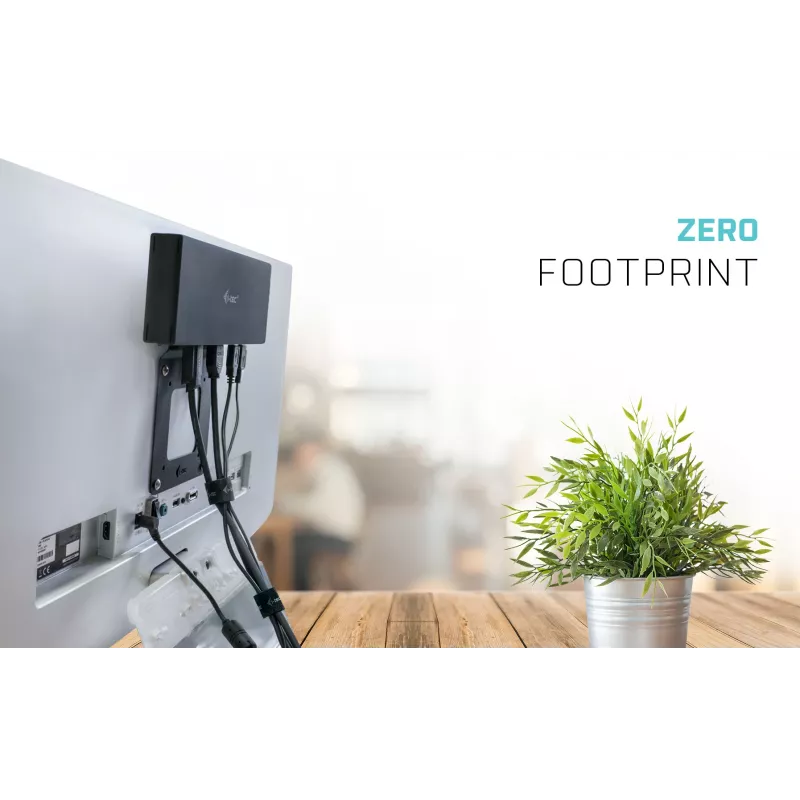 Docking stotelė i-tec USB-C Quattro Display su 85 W galios tiekimu