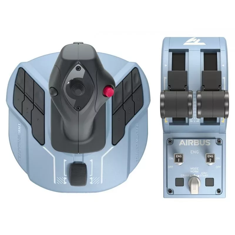 Thrustmaster Airbus Edition Black, Blue USB Joystick Analogue / Digital PC