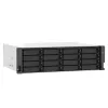 QNAP TS-1673AU-RP-16G NAS / saugojimo serveris Stelažas (3U) Ryzen Embedded V1500B 16 GB DDR4 0 TB QNAP QTS Juoda, Pilka