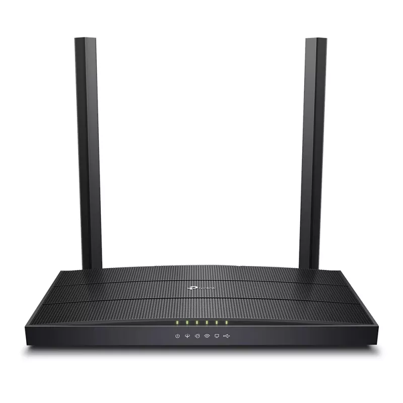 TP-Link Archer AC1200 MU-MIMO VDSL/ADSL belaidis modemo maršrutizatorius, juodas