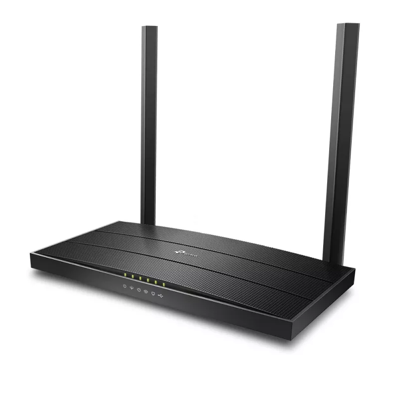 TP-Link Archer AC1200 MU-MIMO VDSL/ADSL belaidis modemo maršrutizatorius, juodas