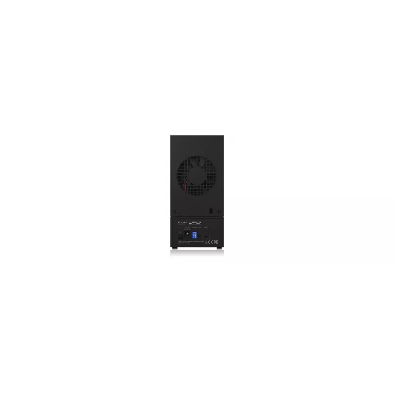 ICY BOX IB-RD3621-C31 diskų masyvas 0 TB Staliniams kompiuteriams Juoda