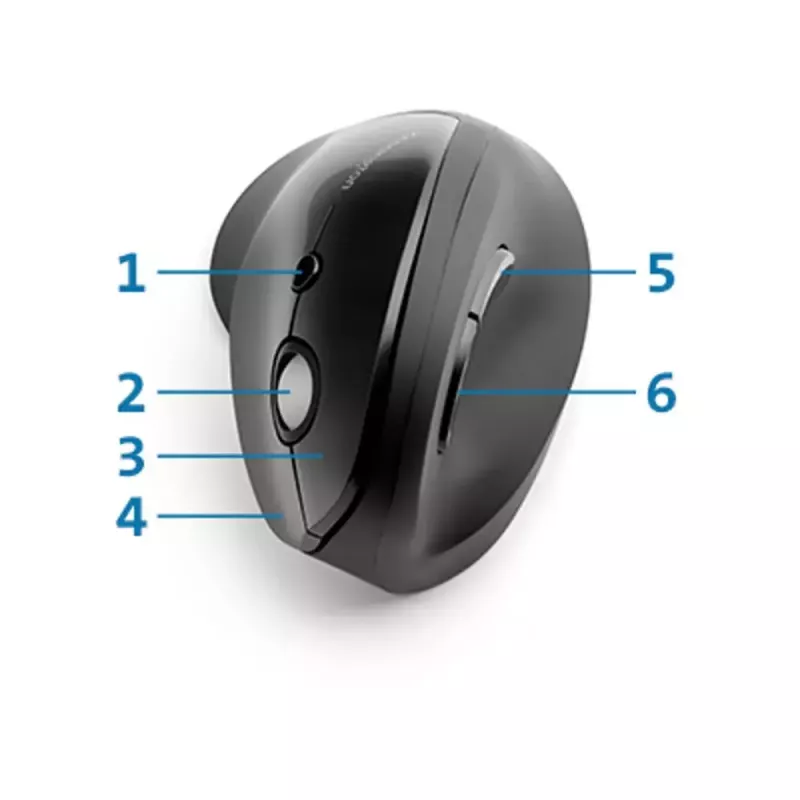 Pelė Kensington Pro Fit Ergo Vertical Wireless RF Wireless