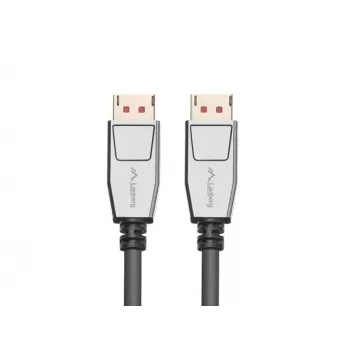 DisplayPort laidas LANBERG CA-DPDP-20CU-0018-BK 1,8 m DisplayPort 1.4 32,4 Gbit/s HDR auksuotas