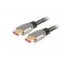 HDMI kabelis LANBERG CA-HDMI-30CU-0018-BK — HDMI 2.1, 1,8 m, 48 Gbit/s, 7680×4320, 240 Hz, ARC, eARC / Ethernet palaikymas
