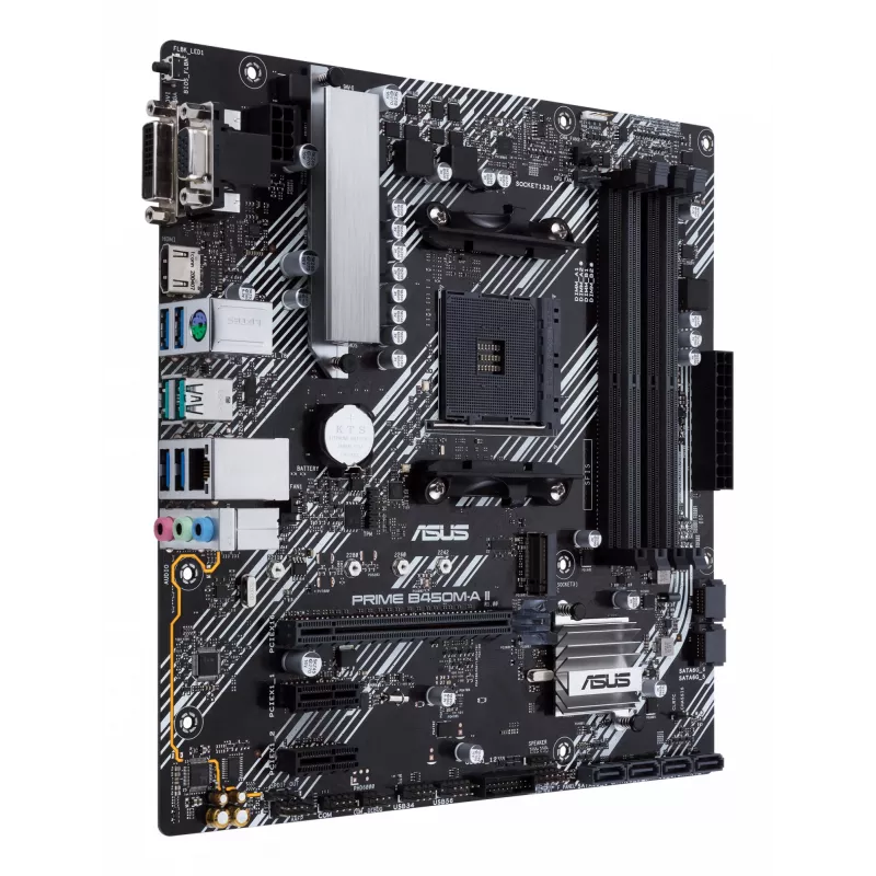 Motininė plokštė ASUS PRIME B450M-A II AMD B450 Socket AM4 micro ATX