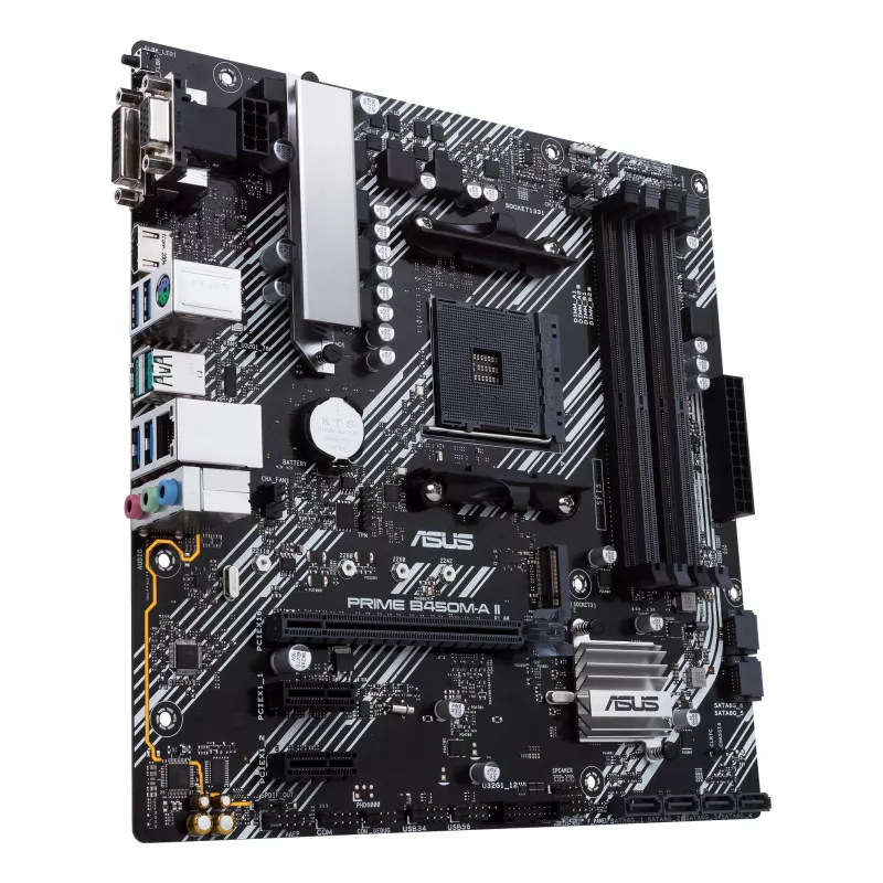 Motininė plokštė ASUS PRIME B450M-A II AMD B450 Socket AM4 micro ATX