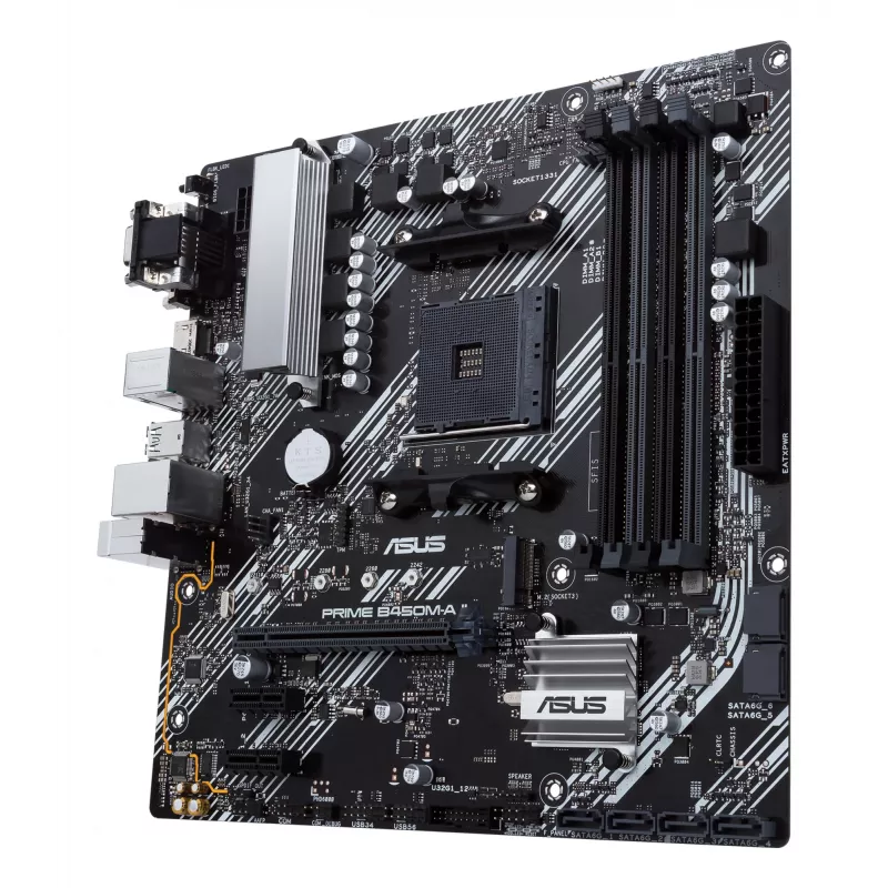 Motininė plokštė ASUS PRIME B450M-A II AMD B450 Socket AM4 micro ATX