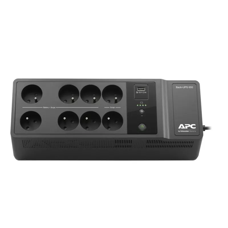 APC BE650G2-FR nepertraukiamo maitinimo šaltinis (UPS) budėjimo režimu (Offline) 0,65 kVA 400 W