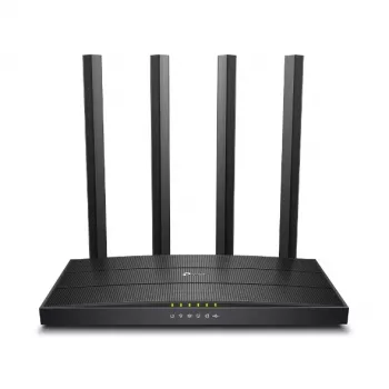 TP-Link Archer C6U belaidis maršrutizatorius Gigabit Ethernet Dviejų juostų (2,4 GHz / 5 GHz) Juoda
