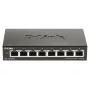 D-Link DGS-1100-08V2 valdomas L2 Gigabit Ethernet (10/100/1000) juodas
