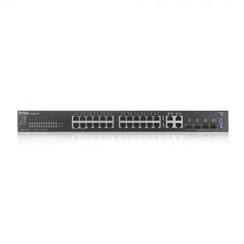 Zyxel GS2220-28-EU0101F tinklo jungiklis Valdomas L2 Gigabit Ethernet (10/100/1000) Juoda