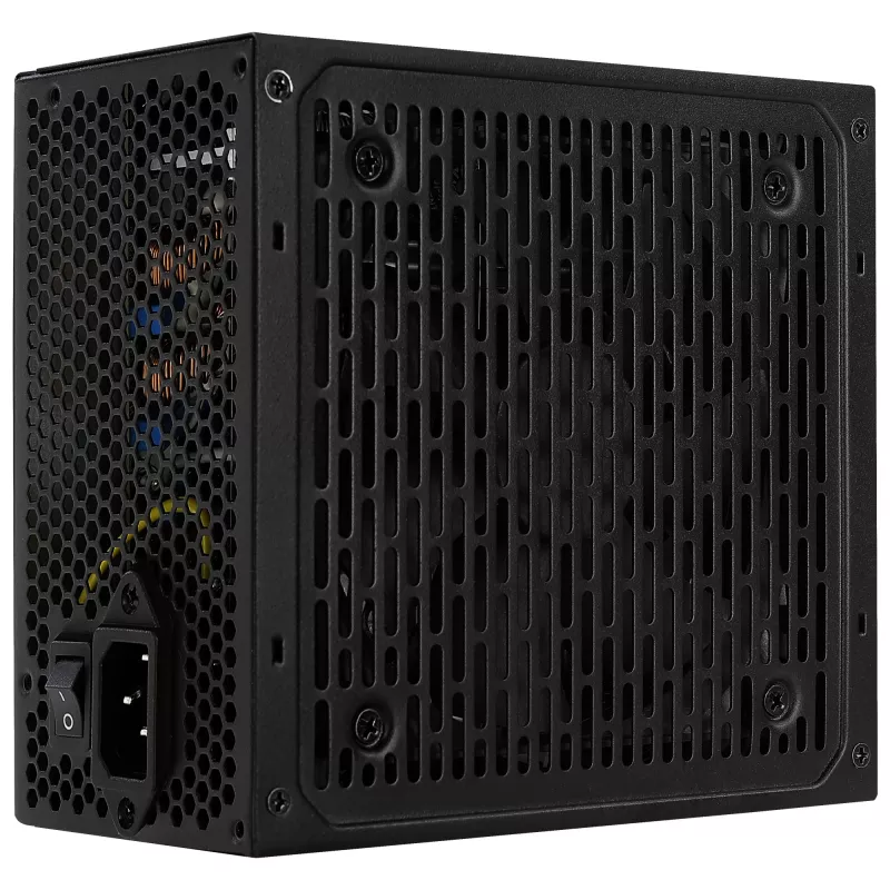 Aerocool LUX650 PC maitinimo blokas 650W 80 Plus Bronze 230V 88% efektyvumas juodas