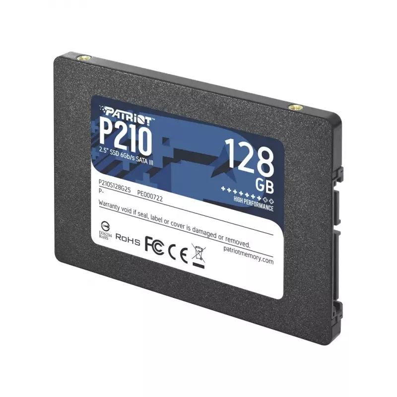 Patriot Memory P210 2.5 col. 128GB Serial ATA III 450/350 MB/s