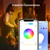 TP-Link Tapo išmanioji Wi-Fi lemputė, daugiaspalvė, išmanioji lemputė, Wi-Fi, metalinė, balta, 802.11b, 802.11g, Wi-Fi 4 (802.11n), LED, E27