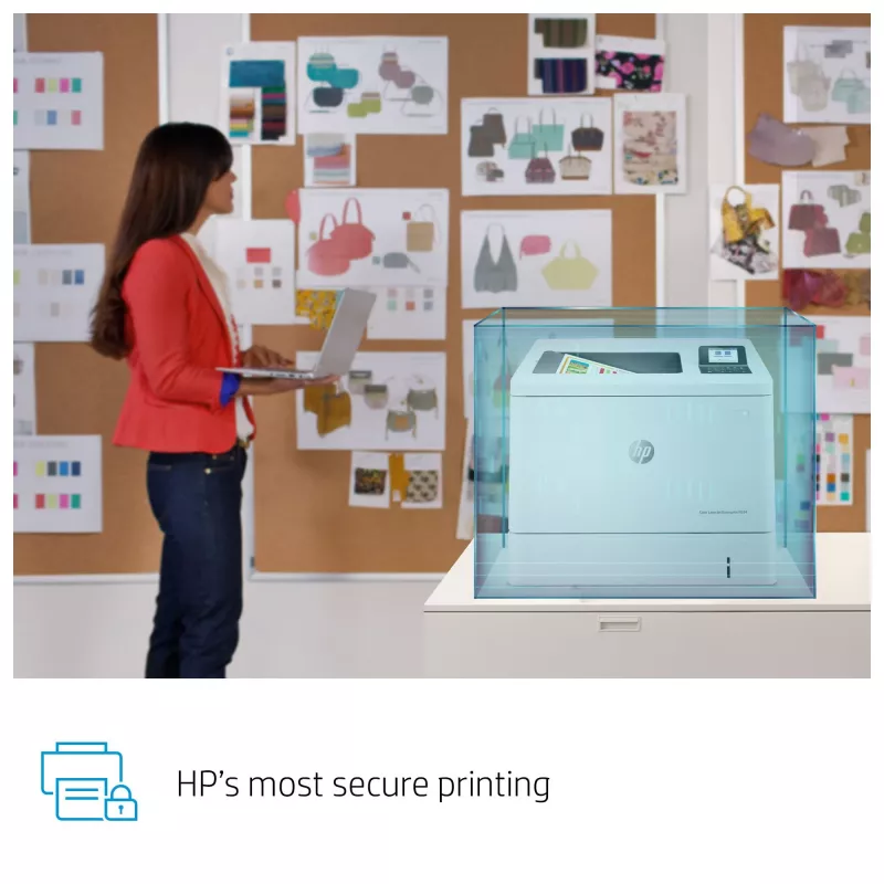 HP Color LaserJet Enterprise M554dn spausdintuvas, lazerinis, spalvotas, 1200 x 1200 DPI, A4, 33 ppm, dvipusis spausdinimas