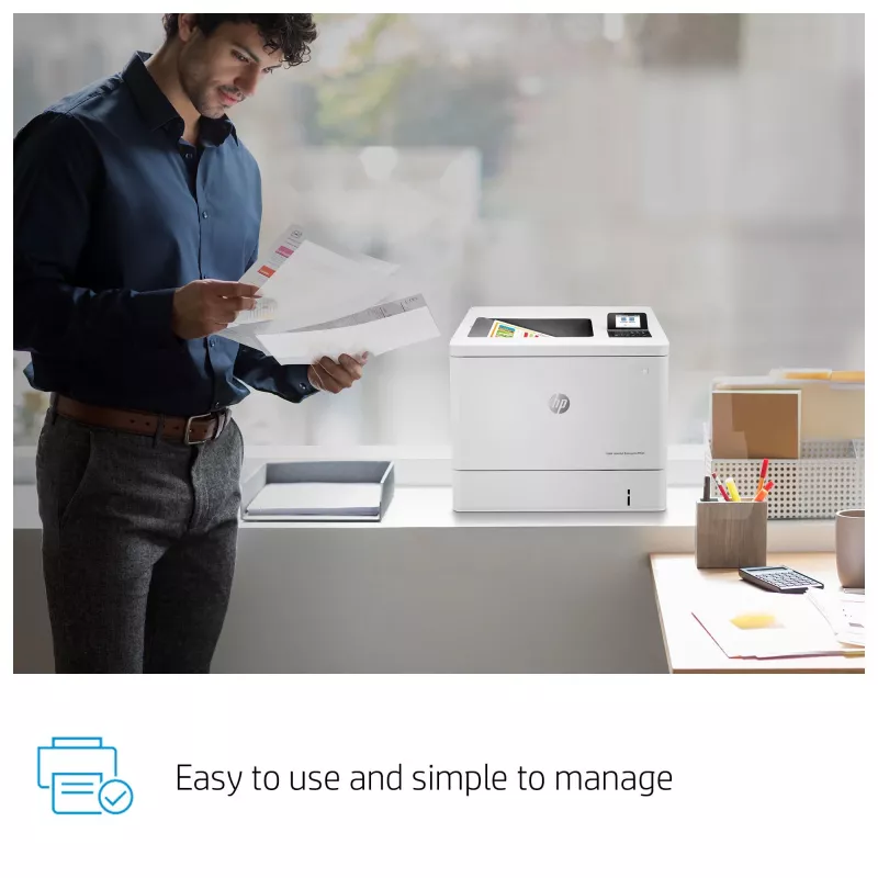HP Color LaserJet Enterprise M554dn spausdintuvas, lazerinis, spalvotas, 1200 x 1200 DPI, A4, 33 ppm, dvipusis spausdinimas