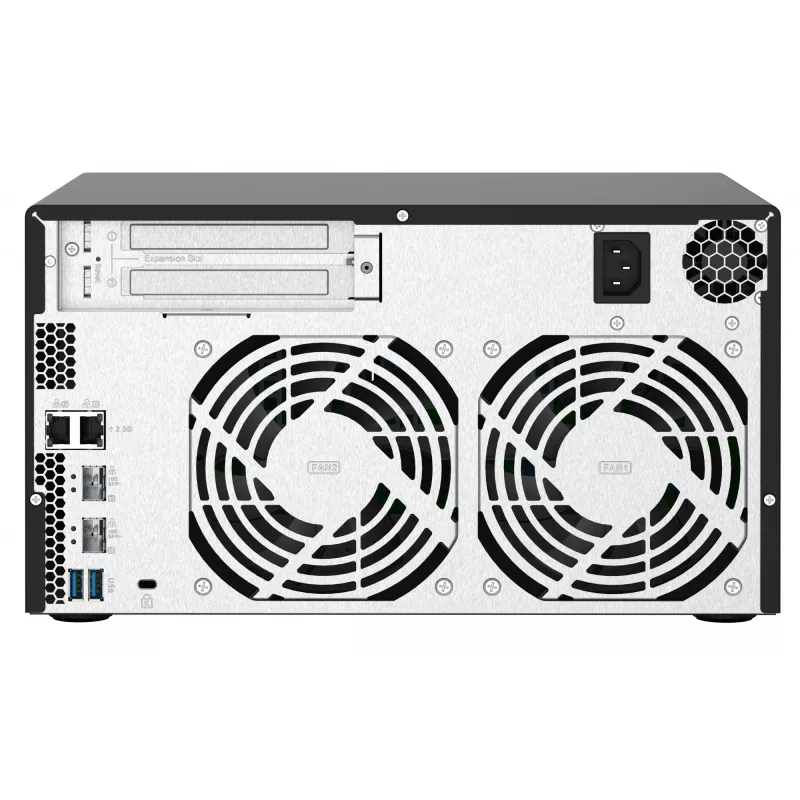 QNAP TS-832PX NAS bokštinis Annapurna Labs AL324 4 GB DDR4 0 TB QNAP Turbo System Aliuminis, Juoda