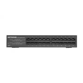 NETGEAR GS324 Nevaldomas Gigabit Ethernet (10/100/1000) Juodas