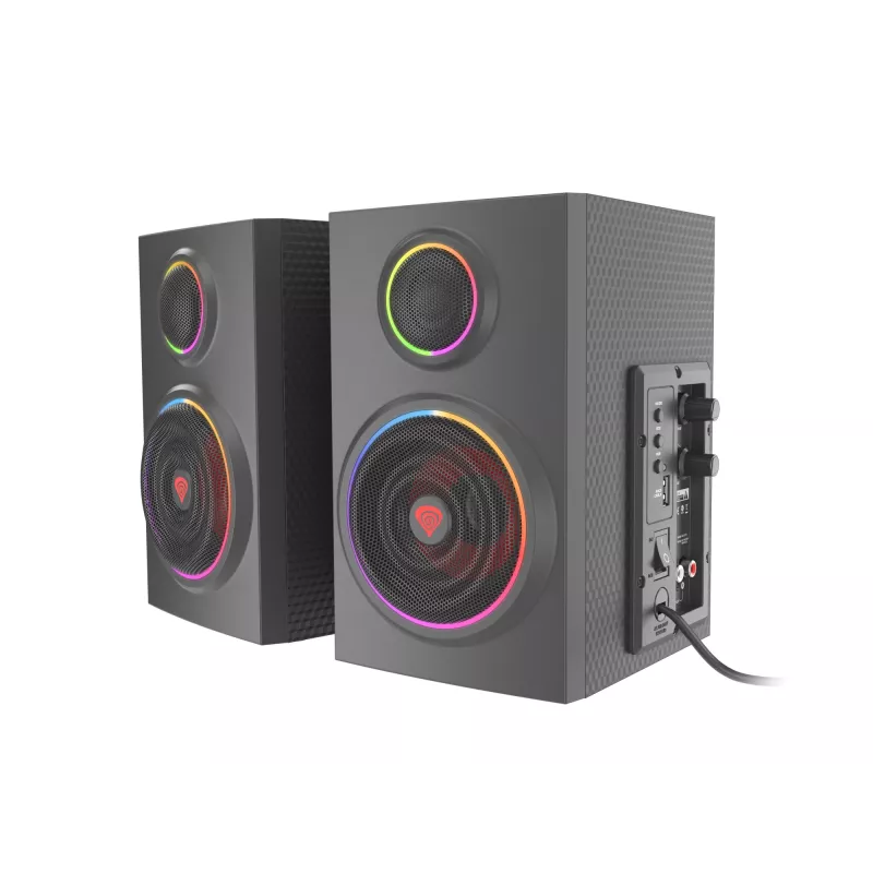 GENESIS Helium 300 BT garsiakalbių rinkinys 24 W PC/Laptop Juoda 2.0 kanalų 2-way Bluetooth