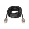 DIGITUS HDMI AOC hibridinis šviesolaidinis jungiamasis kabelis, A tipo kištukas/kištukas, 10 m, UHD 8K@60Hz, CE, juodas