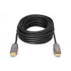 DIGITUS HDMI AOC hibridinis šviesolaidinis jungiamasis kabelis, A tipo M/M, 15m UHD 8K@60Hz, CE, juodas