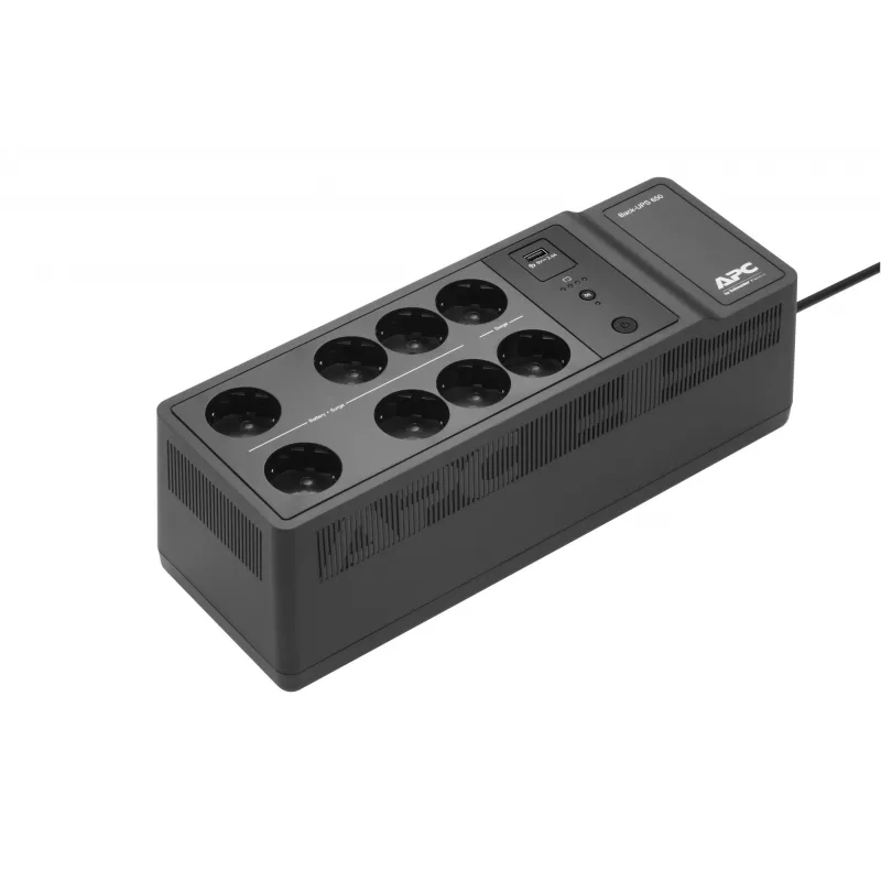 APC Back-UPS 650VA 230V 1 USB charging port - (Offline-) USV nepertraukiamo maitinimo šaltinis (UPS) Standby (Offline) 0.65 kVA 400 W 8 AC lizdai
