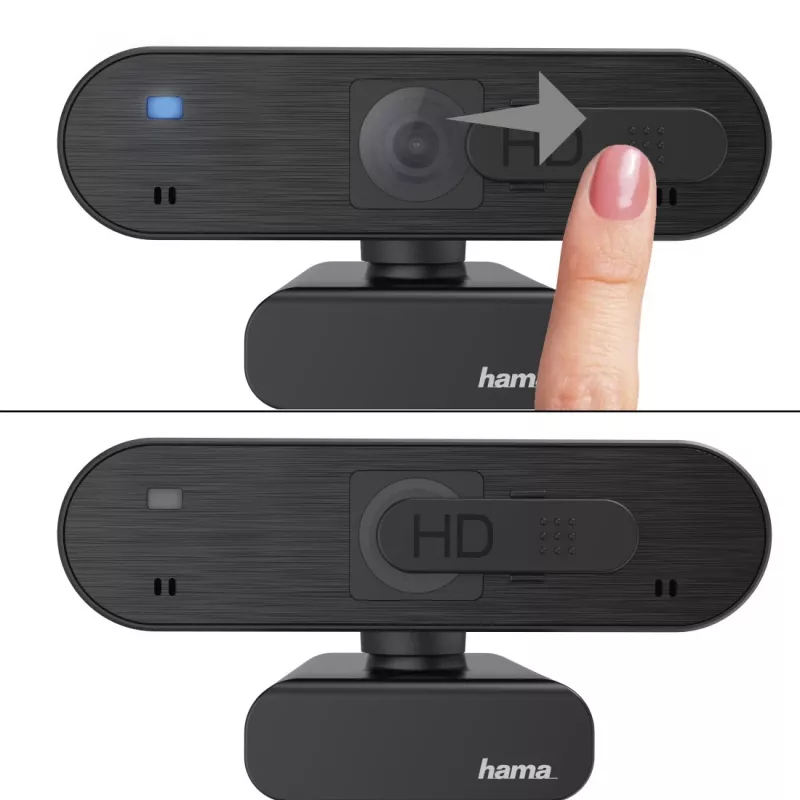 Hama C-600 Pro internetinė kamera 2 MP 1920 x 1080 pikselių USB 2.0 juoda