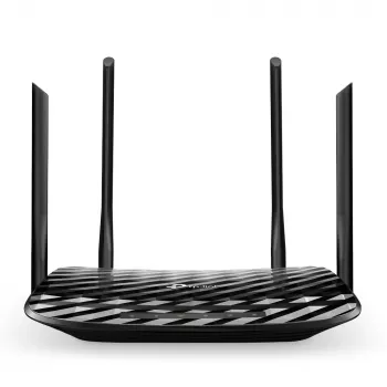 TP-Link AC1200 belaidis maršrutizatorius Gigabit Ethernet Dual-band (2,4 GHz / 5 GHz) Juoda