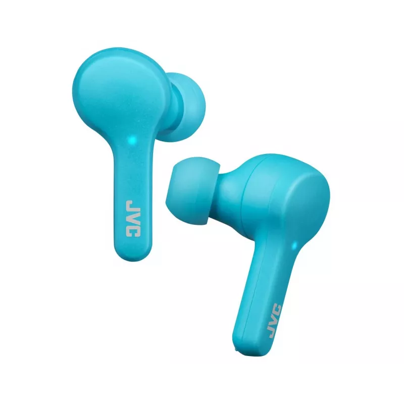 JVC HA-A7T-AN Ausinės „True Wireless Stereo“ (TWS) Į ausį Skambučiams/Muzikai Micro-USB Bluetooth Mėlyna