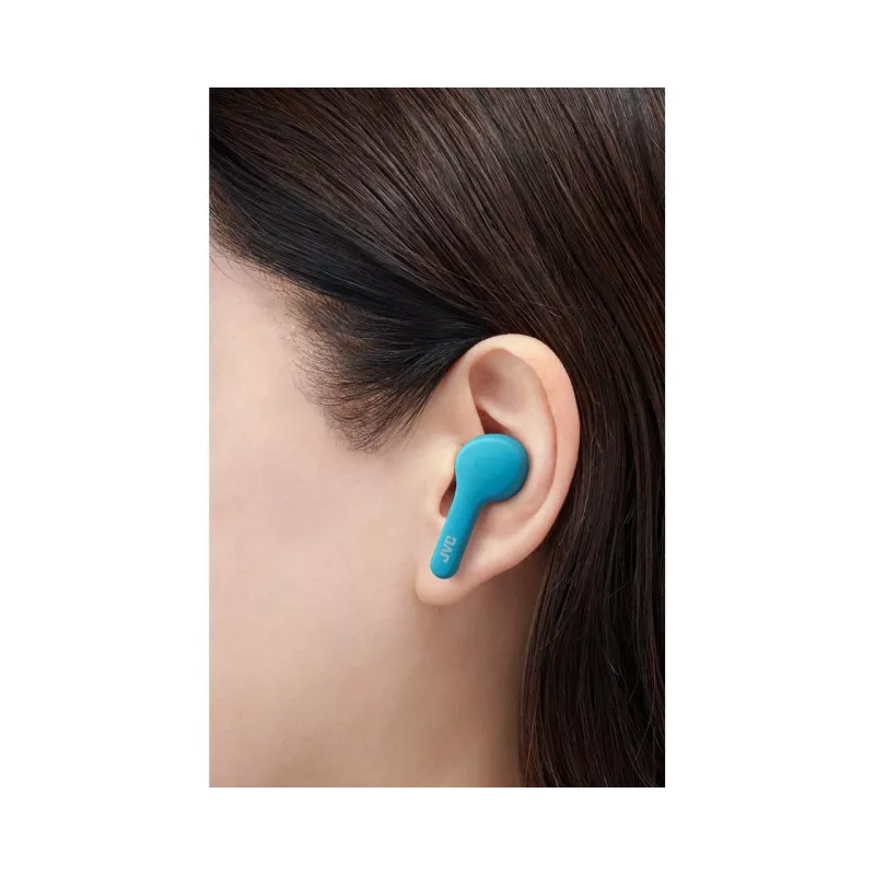 JVC HA-A7T-AN Ausinės „True Wireless Stereo“ (TWS) Į ausį Skambučiams/Muzikai Micro-USB Bluetooth Mėlyna