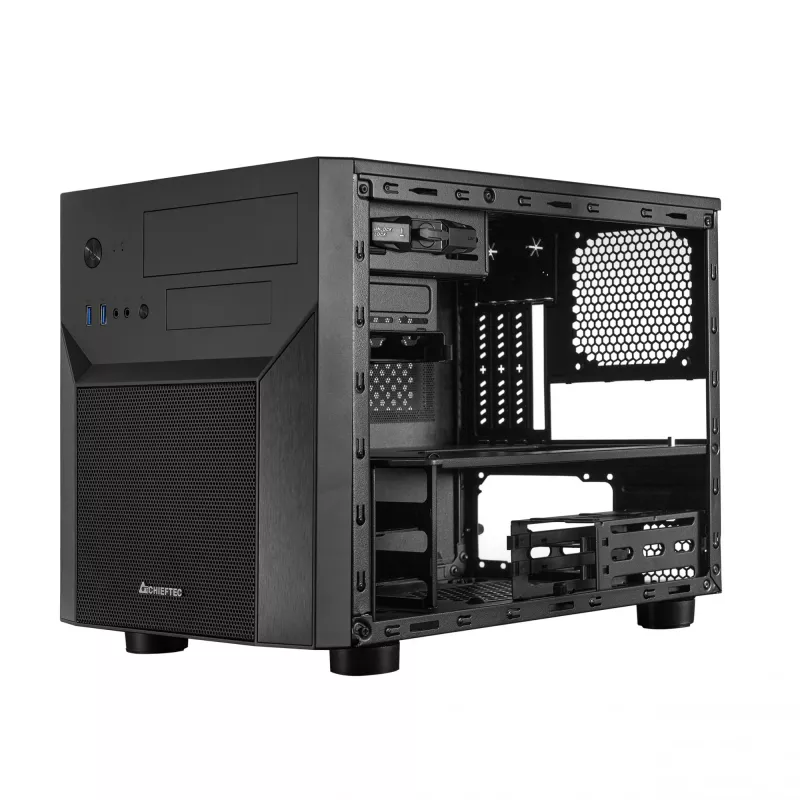 Chieftec CI-02B-OP kompiuterio korpusas Cube Black
