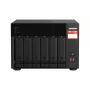 QNAP TS-673A NAS bokštinis Ryzen Embedded V1500B 8 GB DDR4 0 TB QNAP Turbo System juodos spalvos