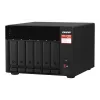 QNAP TS-673A NAS bokštinis Ryzen Embedded V1500B 8 GB DDR4 0 TB QNAP Turbo System juodos spalvos