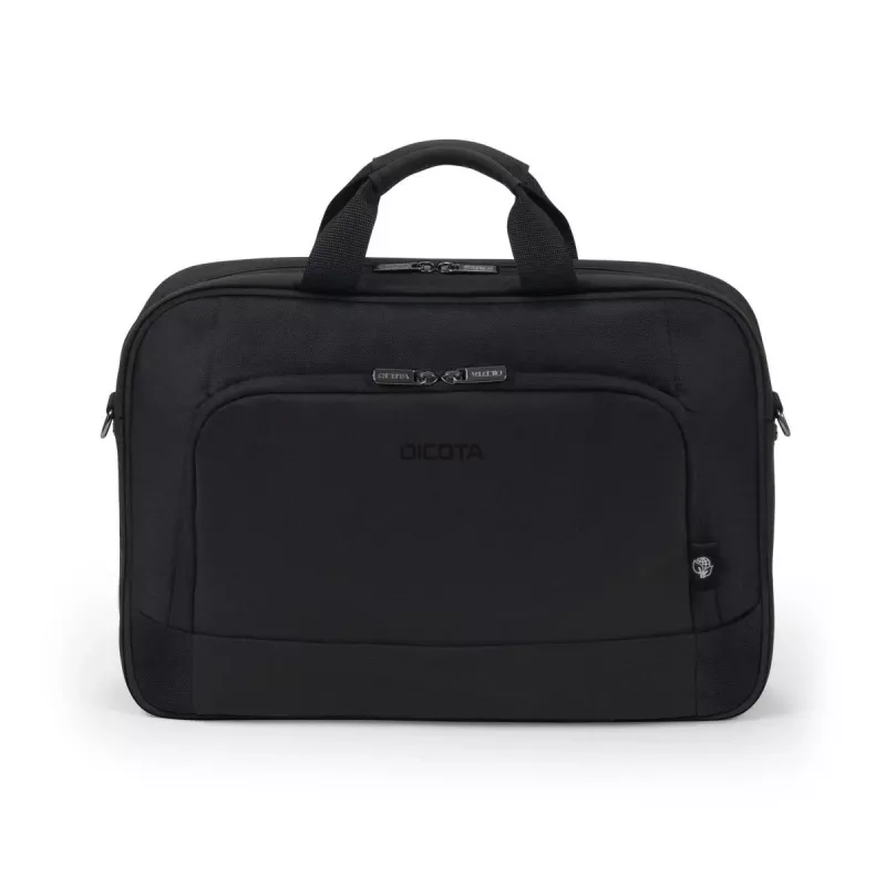 DICOTA Eco Top Traveller Base - 13-14,1 colio nešiojamojo kompiuterio dėklas - juodas / 300d Rpet poliesteris