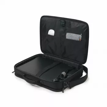 DICOTA Eco Multi Plus Base - 14-15,6 col. nešiojamojo kompiuterio dėklas - juodas / 300D rPET poliesteris