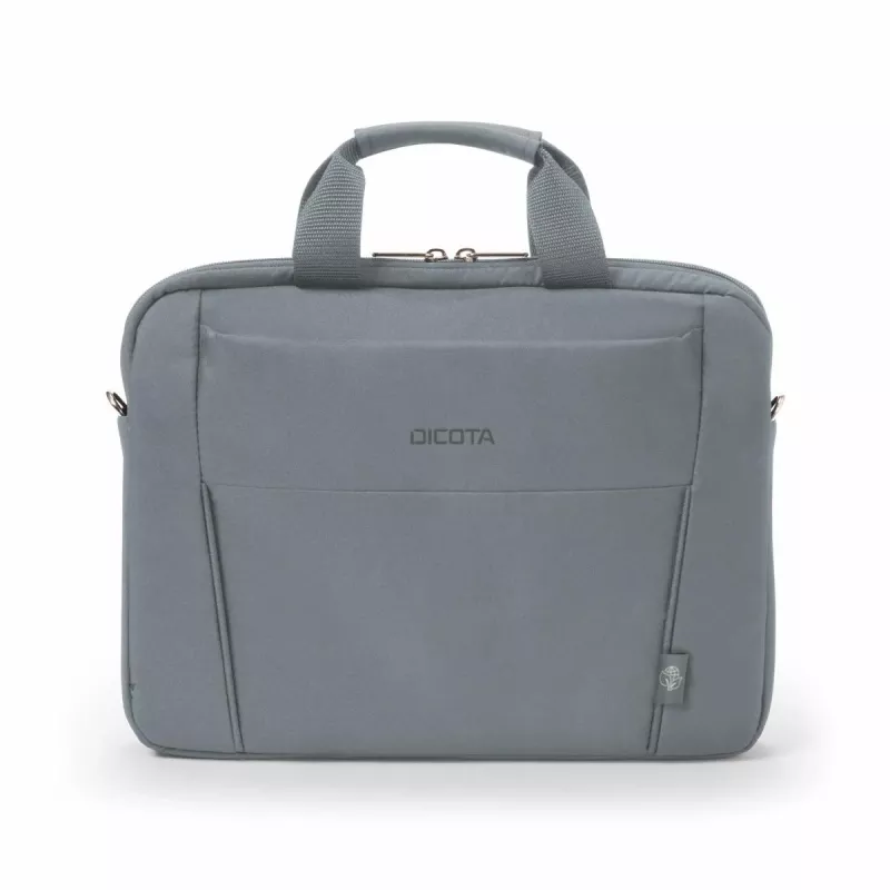 DICOTA Eco plonas Case Base - 13-14.1in Nešiojamojo kompiuterio dėklas - Pilka / 300d Rpet Poliesteris