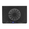 Nešiojamojo kompiuterio aušinimo padėklas ESPERANZA EGC101 — 1 ventiliatorius 18 cm, 76 cfm, 800 aps./min., 5 aukščio pozicijos, LCD, maitinamas per USB