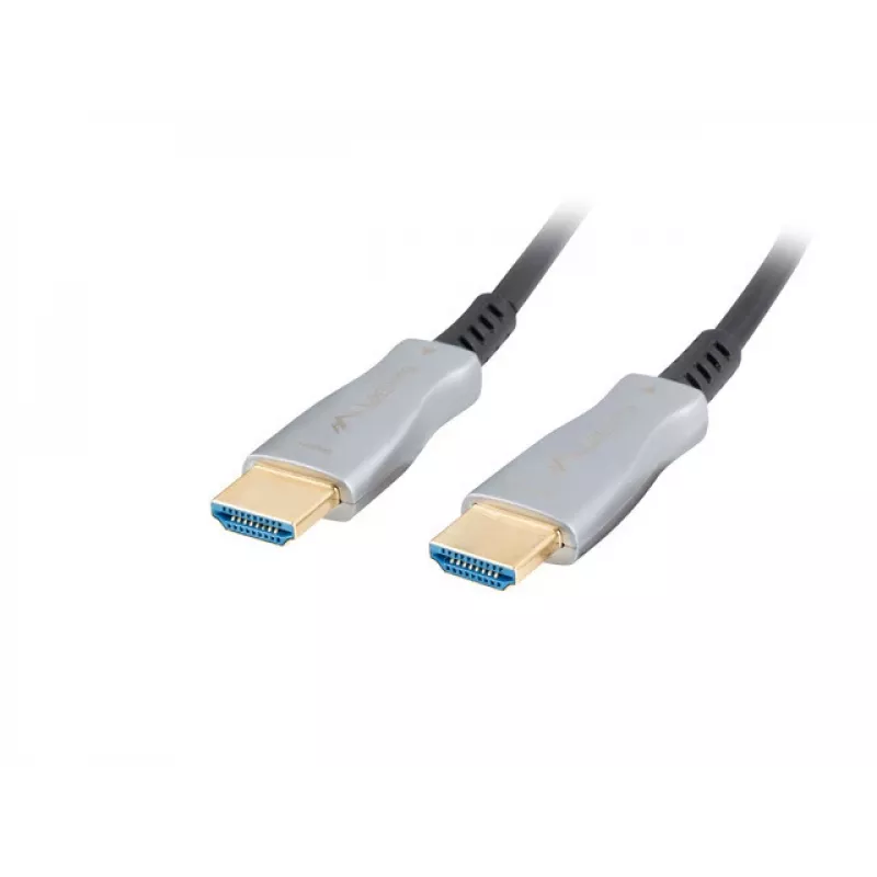 HDMI laidas LANBERG CA-HDMI-20FB-0400-BK — 40 m, HDMI 2.0 Type A kištukas–kištukas, 18 Gbit/s, 4K@144Hz, HDR, ARC, Ethernet