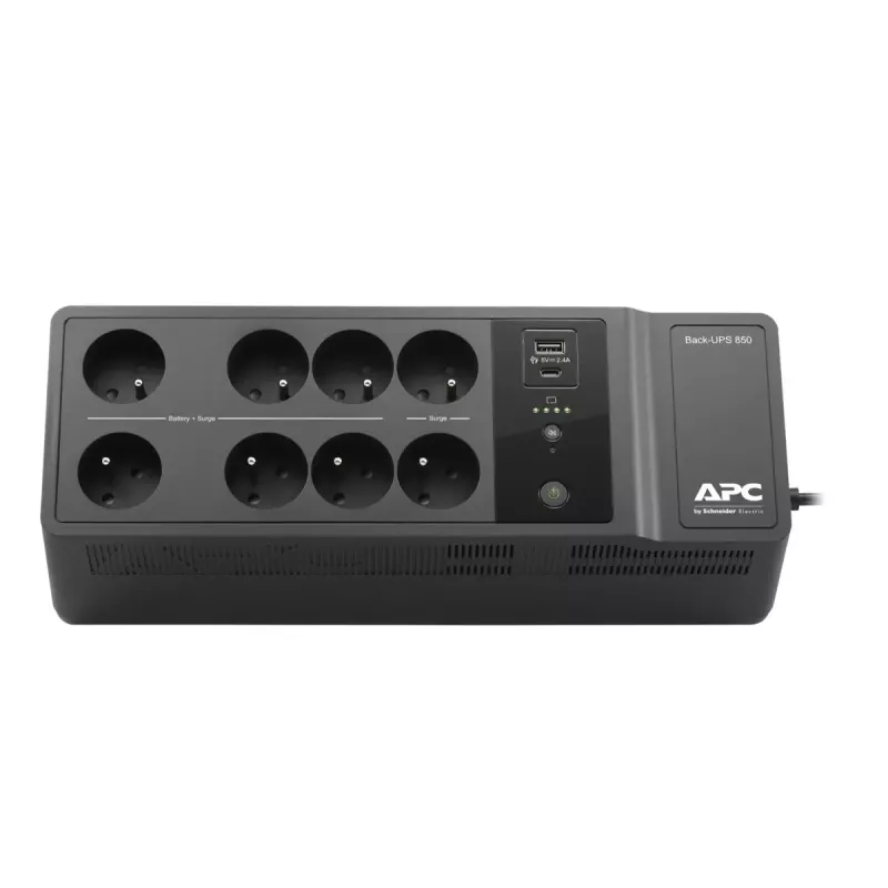 APC BE850G2-FR nepertraukiamo maitinimo šaltinis (UPS) budėjimo režimu (Offline) 0,85 kVA 520 W