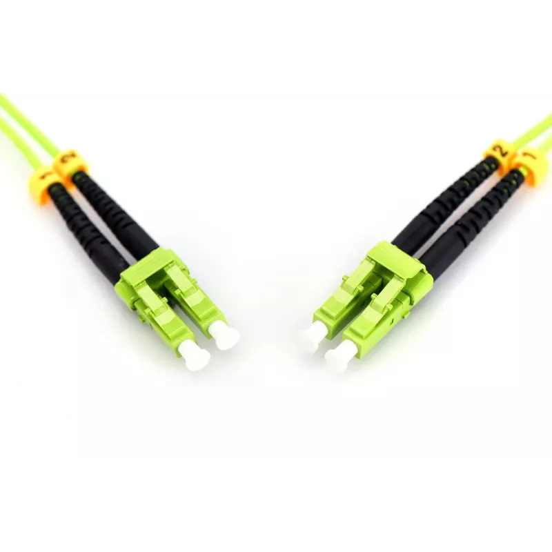 DIGITUS šviesolaidinis sujungimo laidas, LC į LC daugiamodis, OM5, 50/125 µ, dvipusis, ilgis 3m