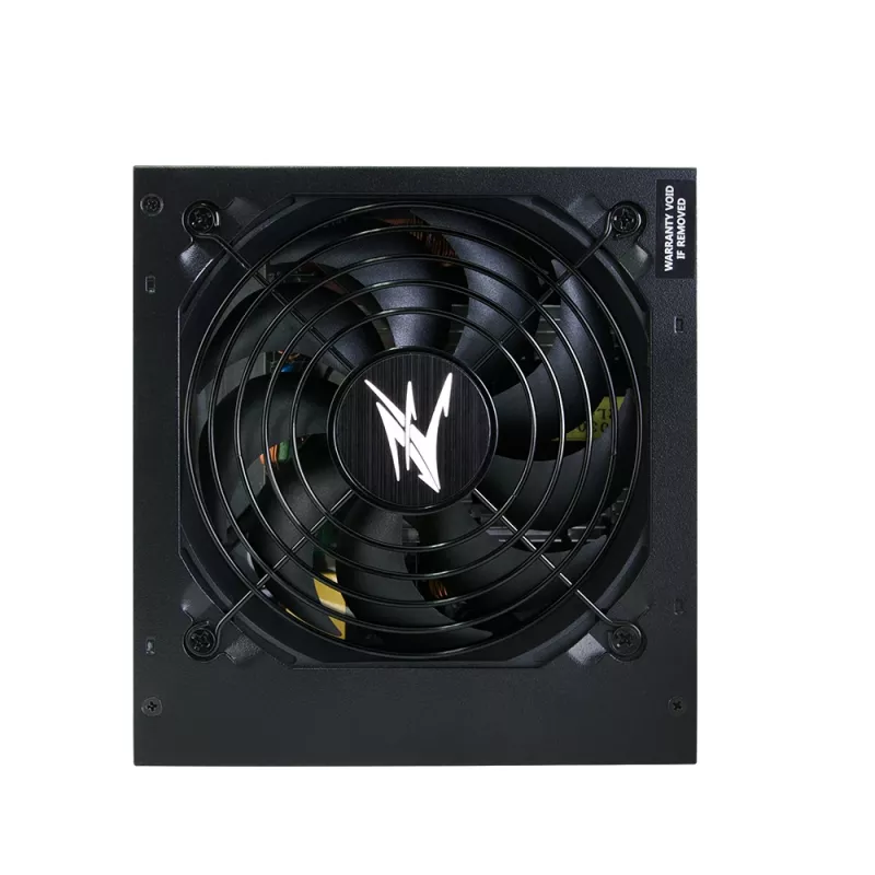 Zalman ZM500-TXII V2 MegaMax 80PLUS 230V EU STANDARD sertifikuotas didelio efektyvumo PCI-E maitinimo blokas 500 W 20+4 kontaktų ATX juodas