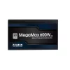 Zalman ZM600-TXII V2 MegaMax 80PLUS 230V EU STANDARD sertifikuotas didelio efektyvumo PCI-E maitinimo blokas 600 W 20+4 kontaktų ATX ATX juodas