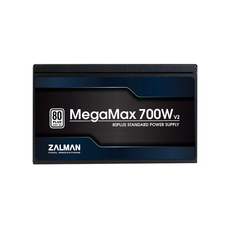 Zalman ZM700-TXII V2 MegaMax 80PLUS 230V EU STANDARD sertifikuotas aukšto efektyvumo PCI-E maitinimo blokas 700 W 20+4 pin ATX ATX