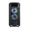 PC korpusas Fractal Design Torrent Tower Black — palaiko ATX/EATX/ITX, 2x180mm priekiniai ventiliatoriai, 2x3,5 colio lizdai, 4x2,5 colio lizdai, grūdintas stiklas