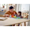 LEGO DUPLO skaičių traukinys 10954 – ankstyvojo mokymosi traukinys su numeruotais vagonais skaičiavimui ir rūšiavimui