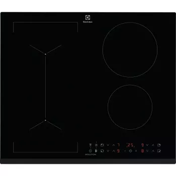 Elektrinė kaitlentė Electrolux LIV63431BK, juoda, įmontuojama, 60 cm, zoninė indukcinė, 4 zonos