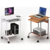Techly ICA-TB S005W kompiuterio stalas baltas